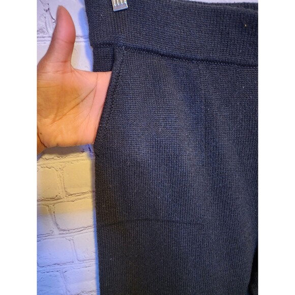 The Drop Sweater Pant Womens XL Black Cynthia Wide Leg Pull On Relaxed Fit - Picture 3 of 10